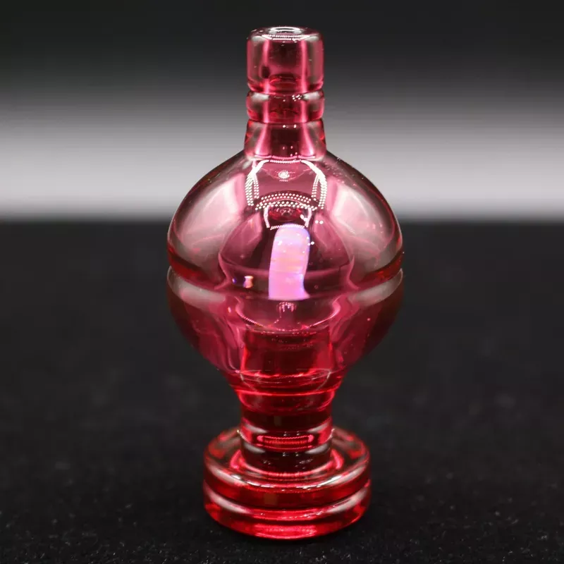 Soup Glass Carved Bubble Cap #4