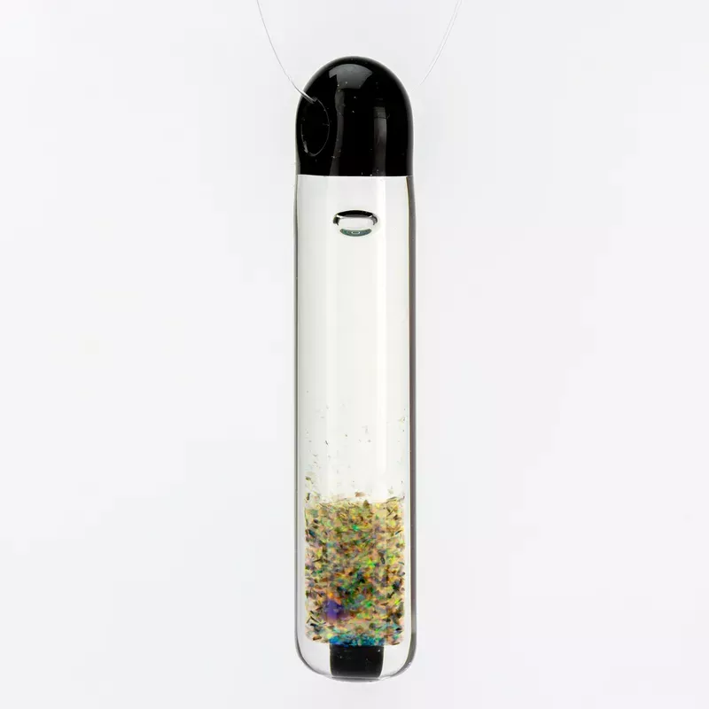 Sparkle Black Oil and Opal Pendant #OPZ89