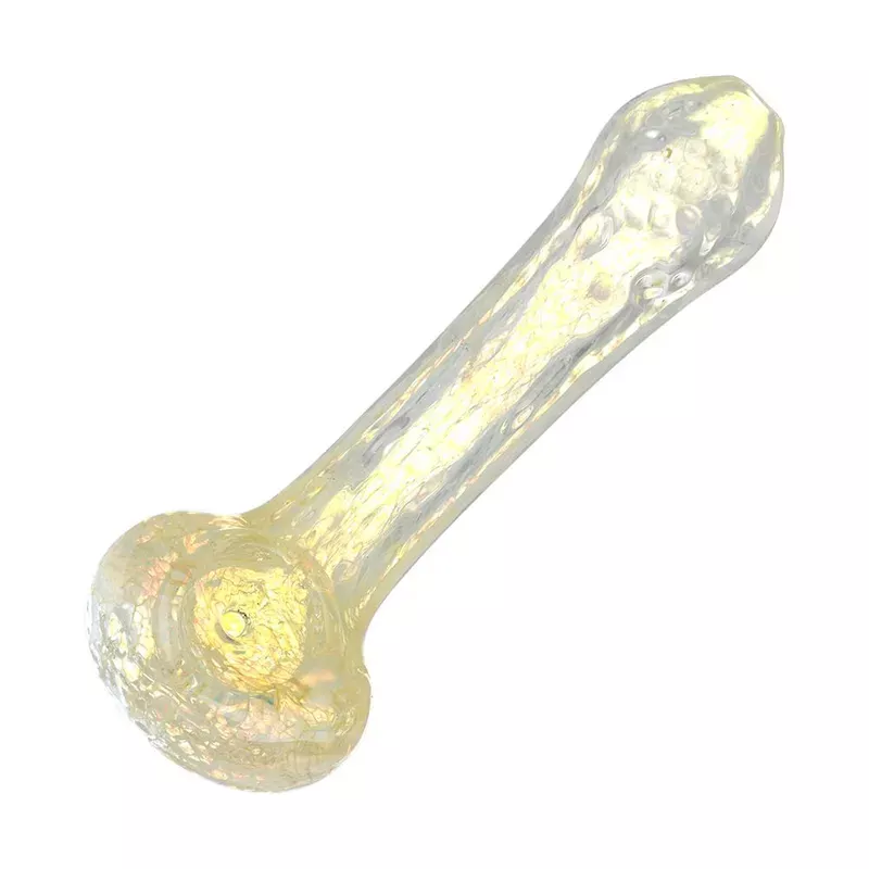 Sparkling Lemonade Crackle Glass Spoon Pipe | 4.75 “
