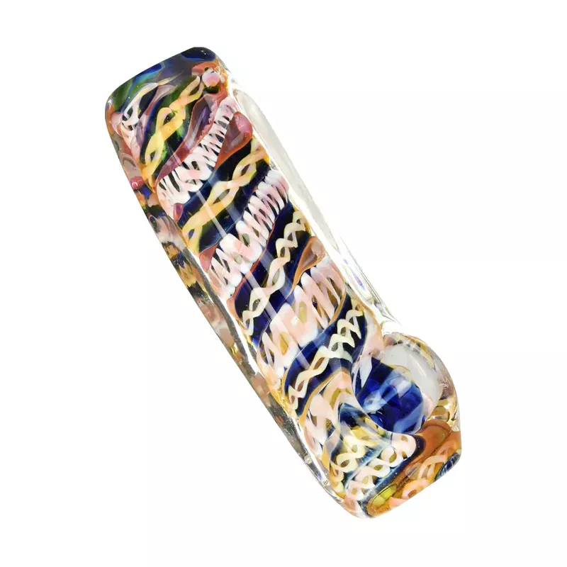 Squared Glass Spoon Pipe