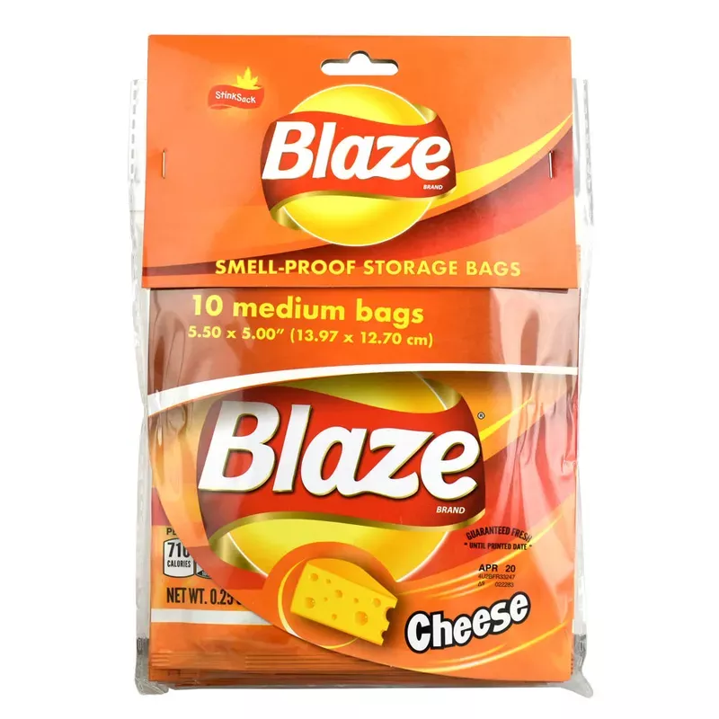 Stink Sack Blaze Chip Smell-Proof Bags – 5.5 “x5 ” 10PC