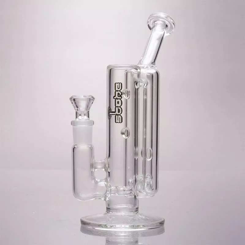 Stone Glass Works – Mini Double Waffle Bubbler