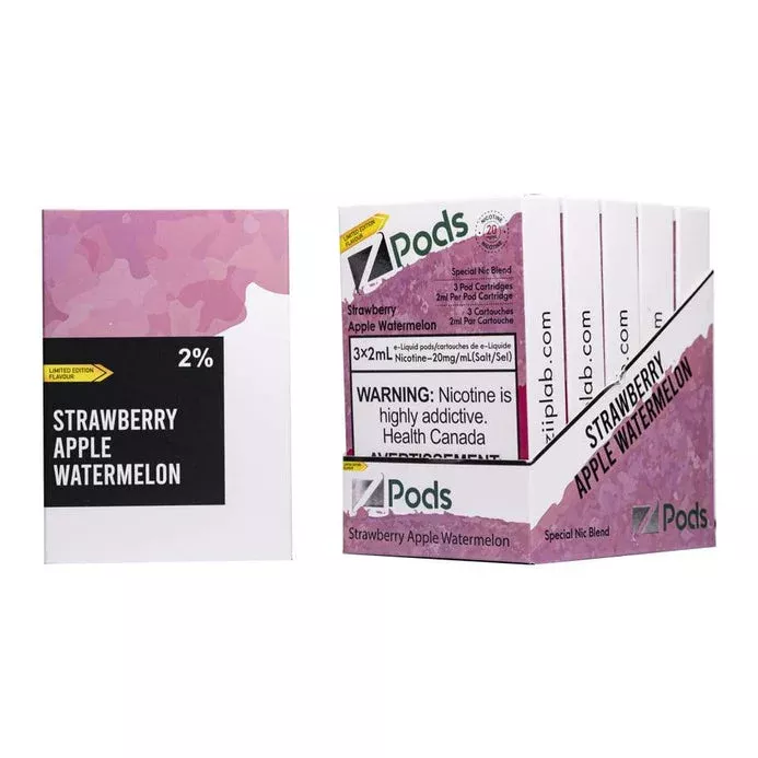 STRAWBERRY APPLE WATERMELON – Z PODS ( SUPREME NIC BLEND)