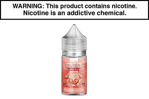 STRAWBERRY MENTHOL BY THE FINEST SALT NIC 30ML