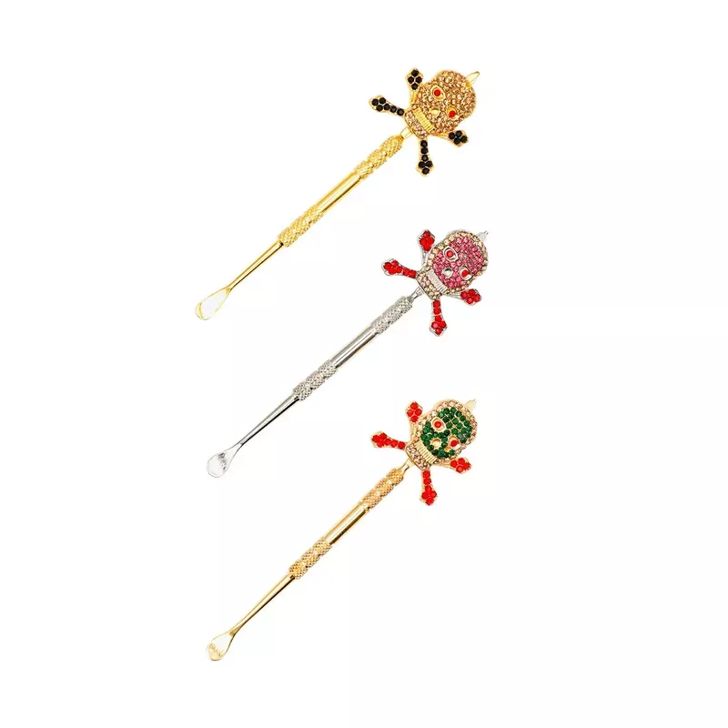 Studded Metal Dabber “Skull “