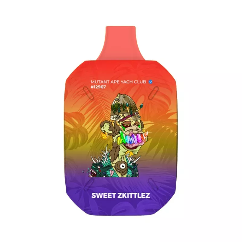 Sweet Lyfe x Ugly Monkey Disposable Vape – THCA+THCH+THCP – Sweet Zkittlez (Indica)