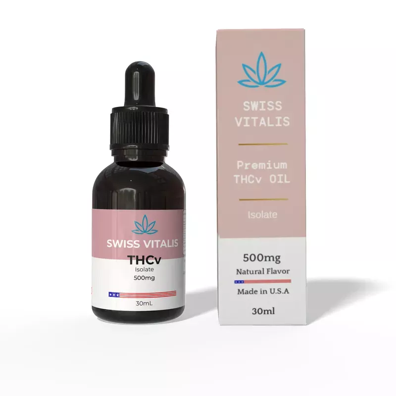 Swiss Vitalis THCv 500mg Isolate Oil