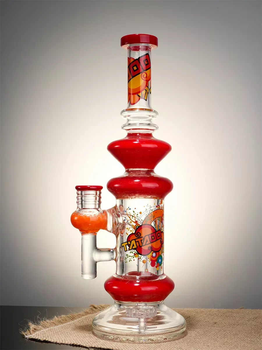 T’ATAOO 11.5″ Cute Hourglass Glass Dab Rig