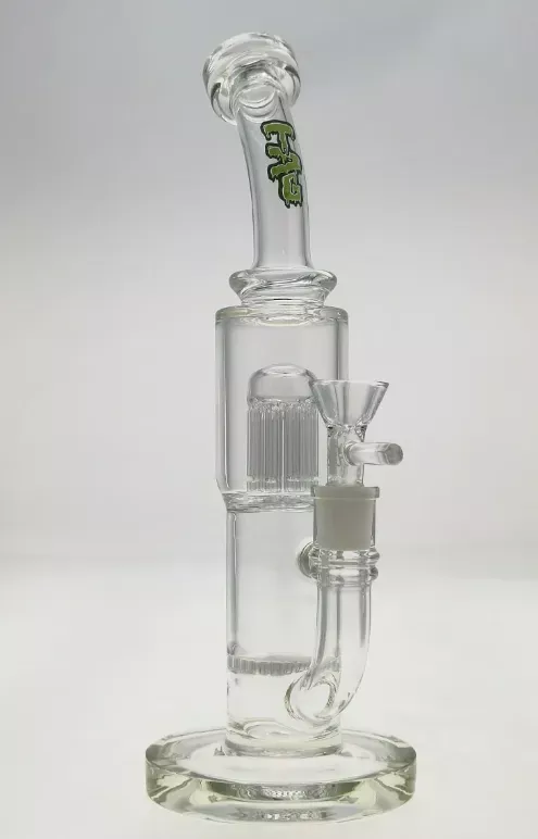 TAG – 12 ” Bent Neck Honeycomb & 8-Arm Tree Bong