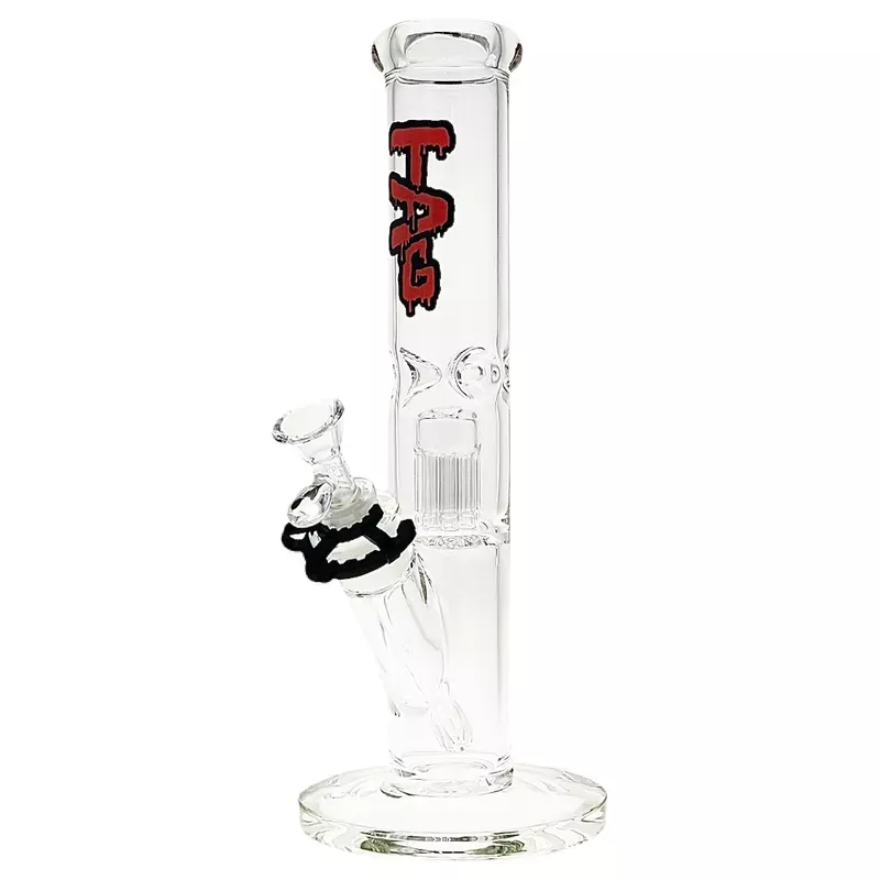 TAG 13″ Tree Perc Straight Tube Bong