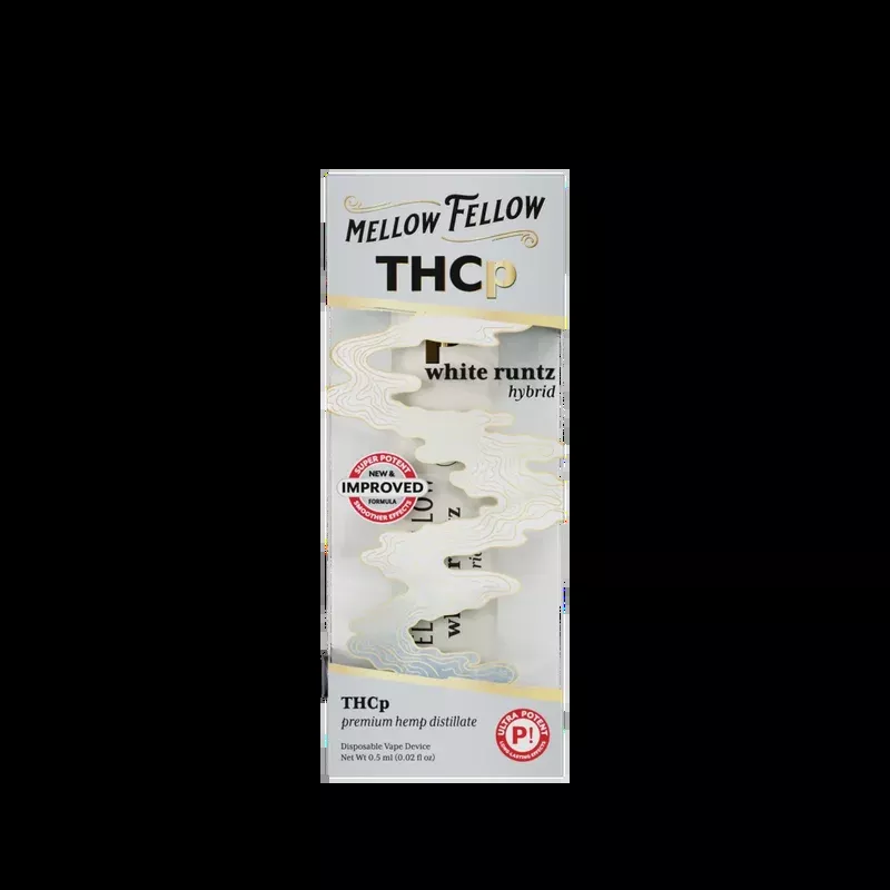 THCp 0.5g Disposable Vape – White Runtz (Hybrid)