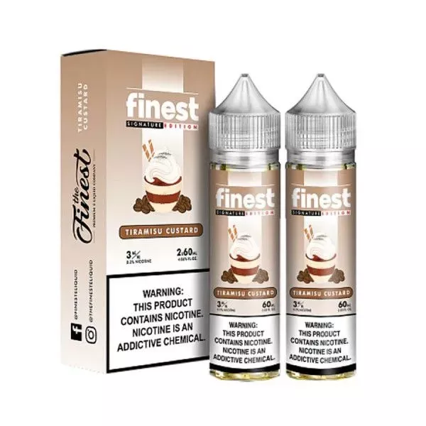 Tiramisu Custard E-liquid by The Finest – (2 pack)