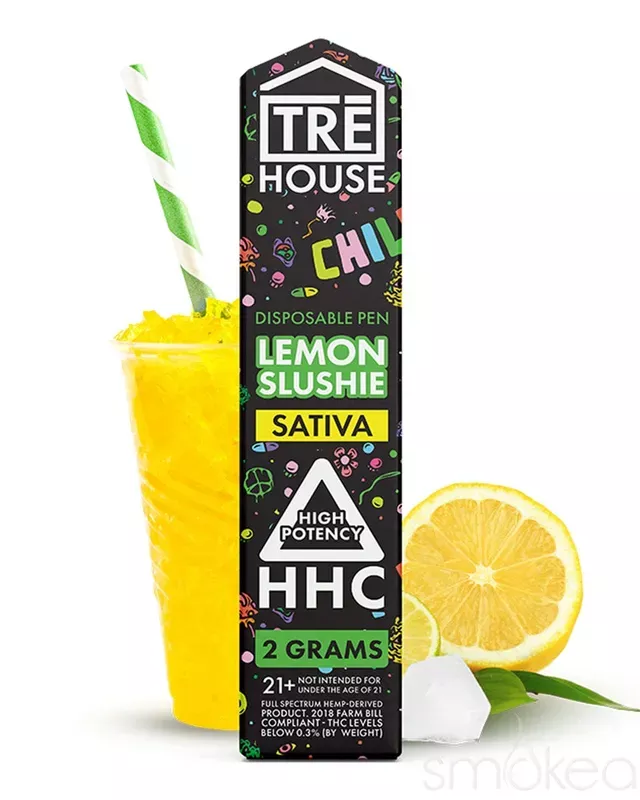 TRĒ House 2g HHC Vape – Lemon Slushie