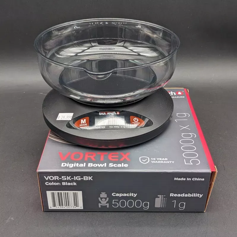 TRUWEIGH Vortex Digital Bowl Scale 5000G X 1G
