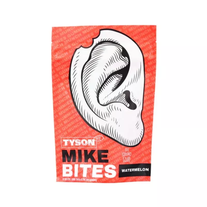 Tyson Delta 9 Watermelon Mike Bites – 500mg