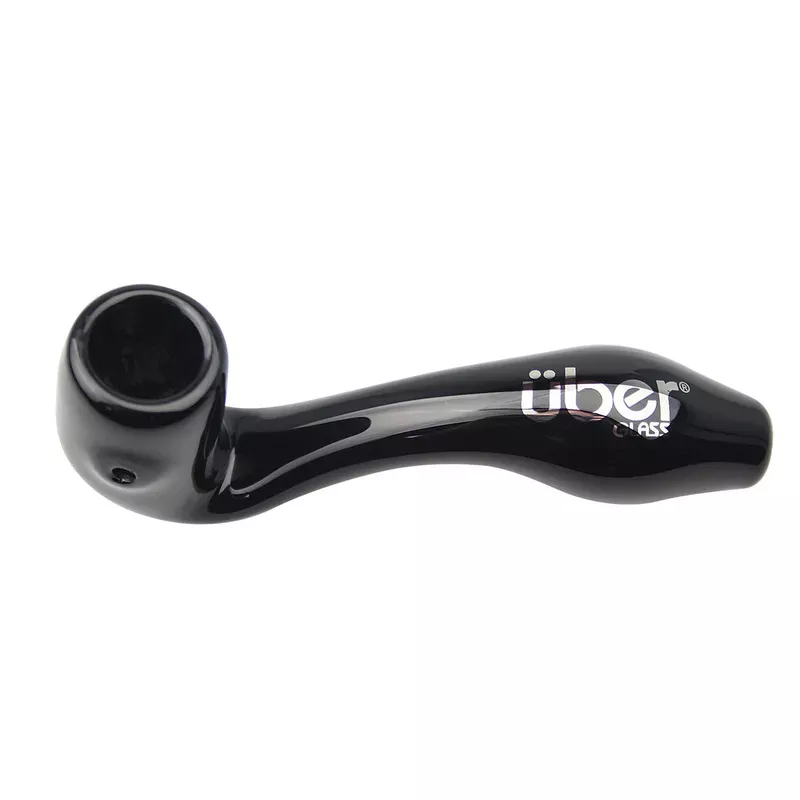 Uber Glass 3.5 ” Sherlock Pipe – Solid Colors