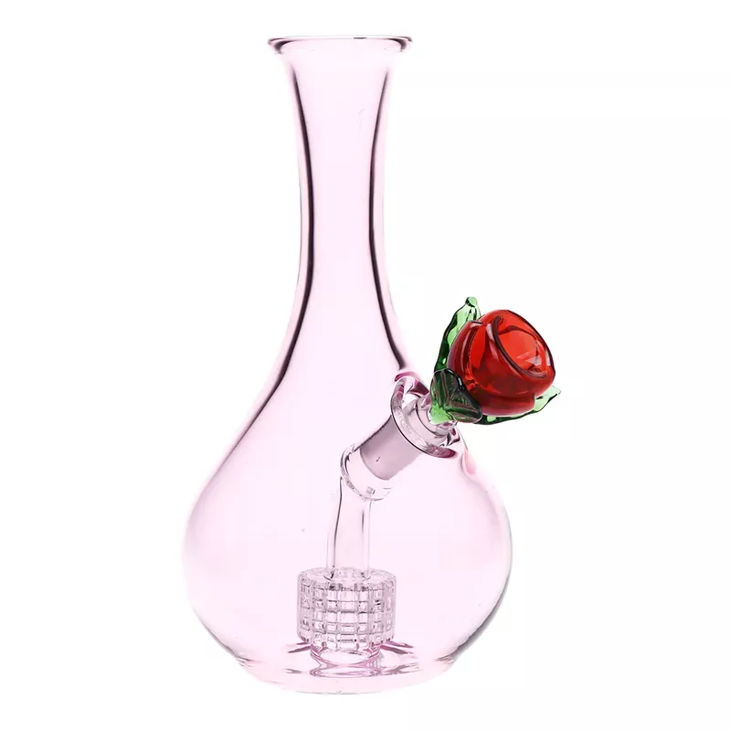 Unbranded 7″ Valentines Rose Vase Bong