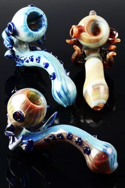 Unique Spiked Reverse Sherlock Pipe – P1008