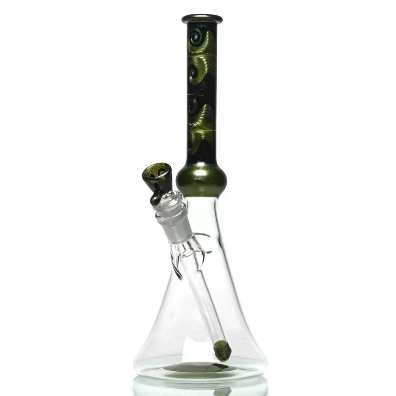 Unity Glassworks – Worked Beaker – Metal Fleck & Galaxy