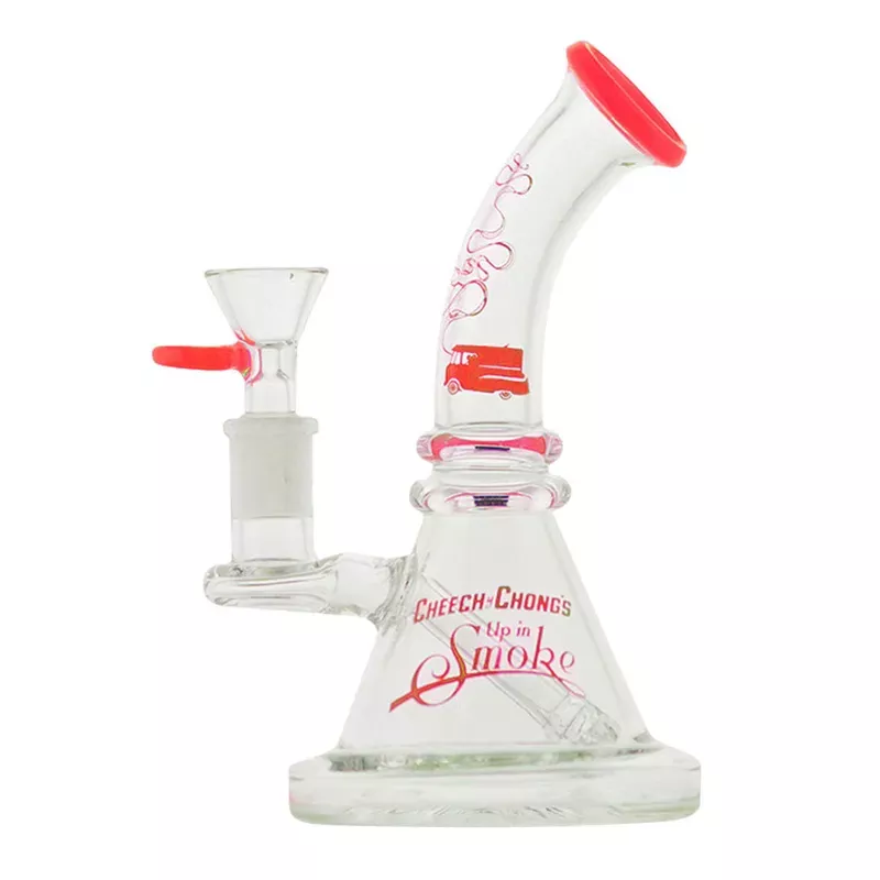 Up In Smoke Cheech & Chong 7.25 ” Classic Beaker Waterpipe with Diffuser