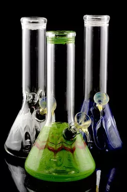 (US Made) Medium Colorful Glass Water Pipe – WP1515