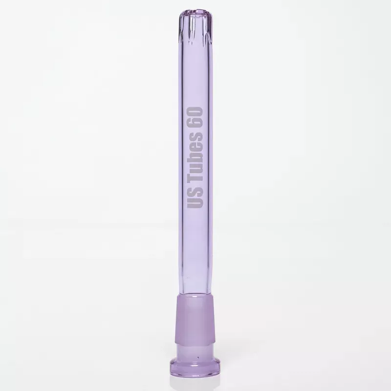 US Tubes – 18/14mm Female 5 Slit Downstem 6 ” – Purple
