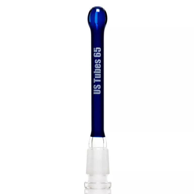 US Tubes – 24/14mm Female 3 Slit Downstem 6.5 ” – Blue