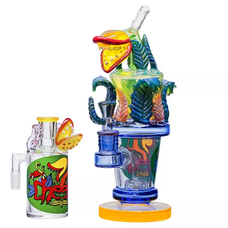 Venus and the Fly Trap Bong with Ash Catcher