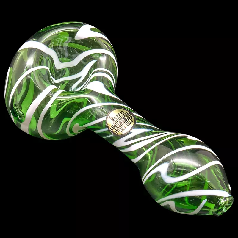 “Warped Space ” Color Glass Hand-Pipe