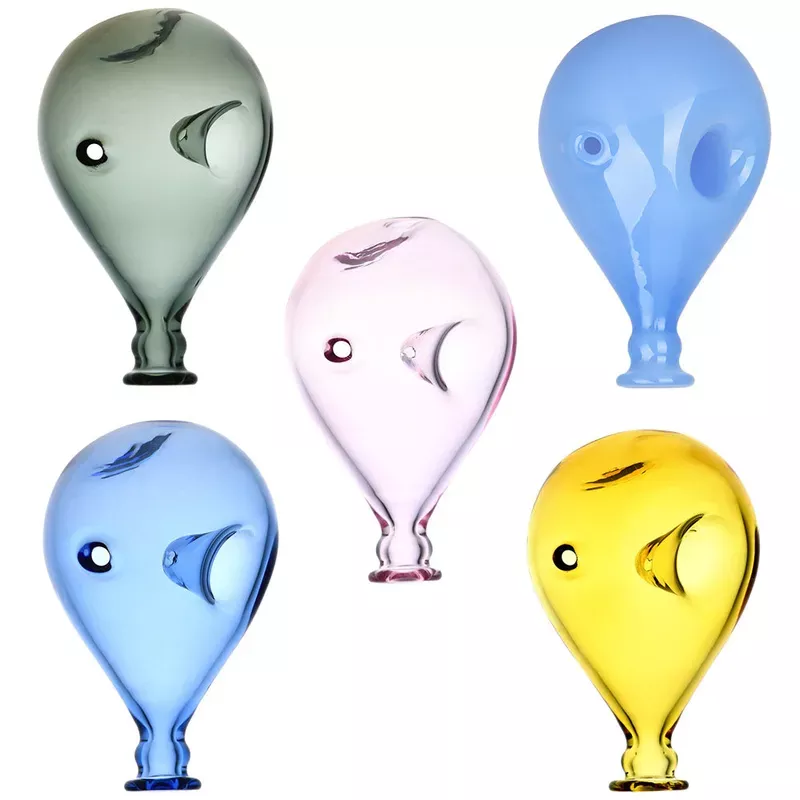 Water Balloon Glass Hand Pipe Bundle – 5PC Set – 3.25 “