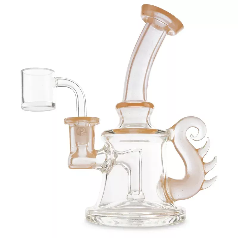 Waugh St. Glass Banger Hanger – Peach