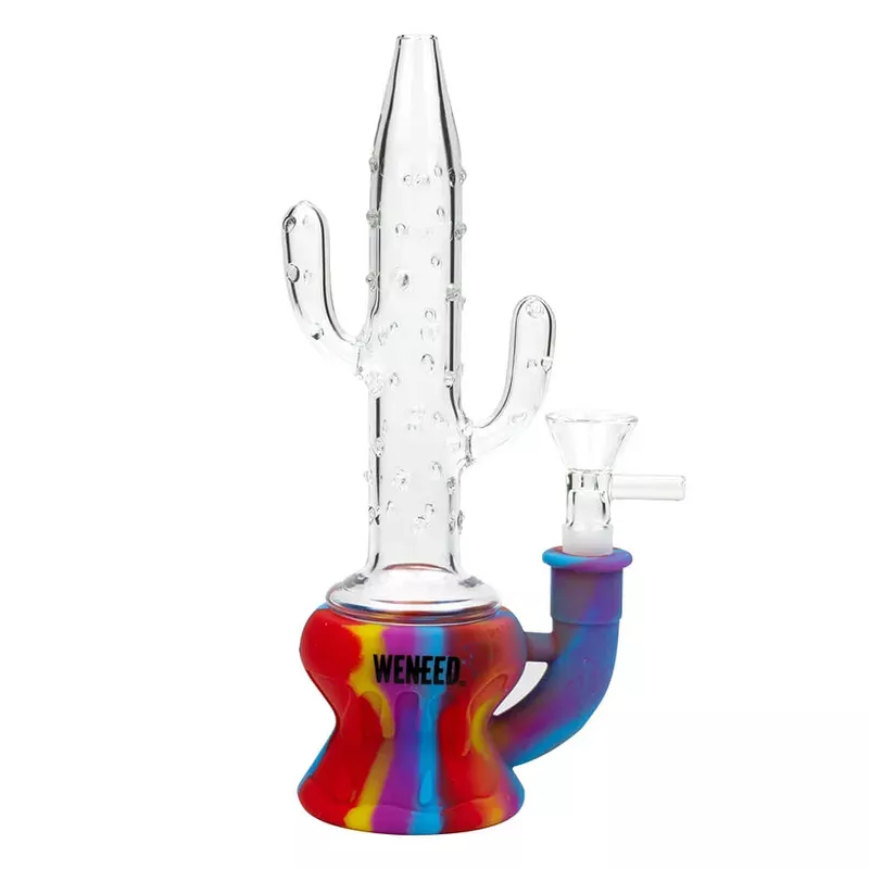 WENEED 9 ” Silicone Cactus Bong