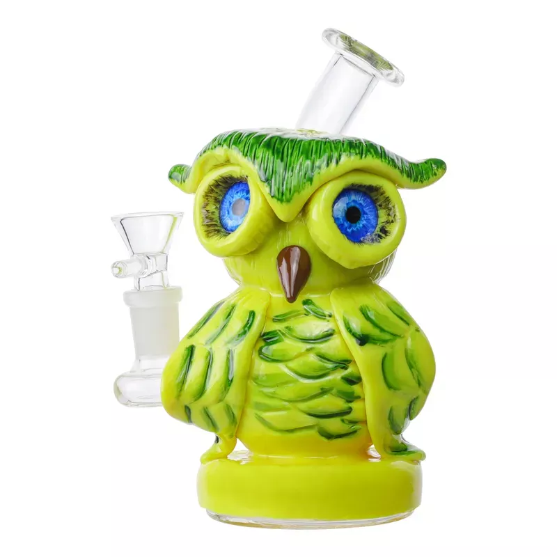 What a Hoot Bubbler Bong – 7in