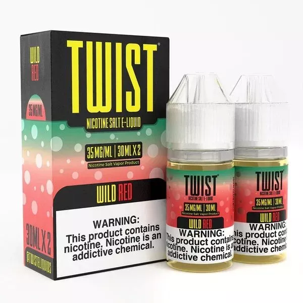 Wild Red Nic Salt by Twist E-liquids – (2 Pack)