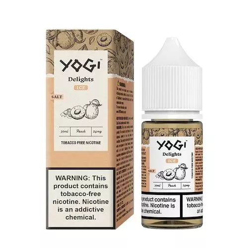 Yogi Peach Ice Synthetic Salt E-Liquid – (30mL)