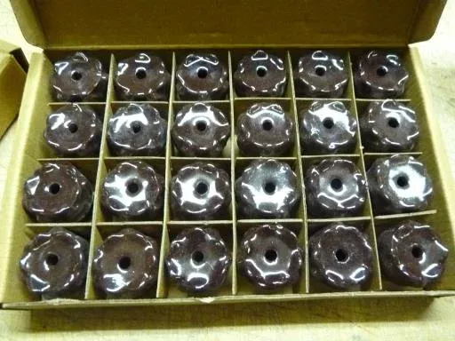 ZenN – Brown Flower Shape Backflow Incense Burner Set