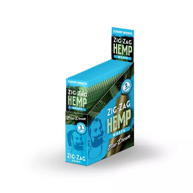 Zig Zag Hemp Wraps | 25pk Box