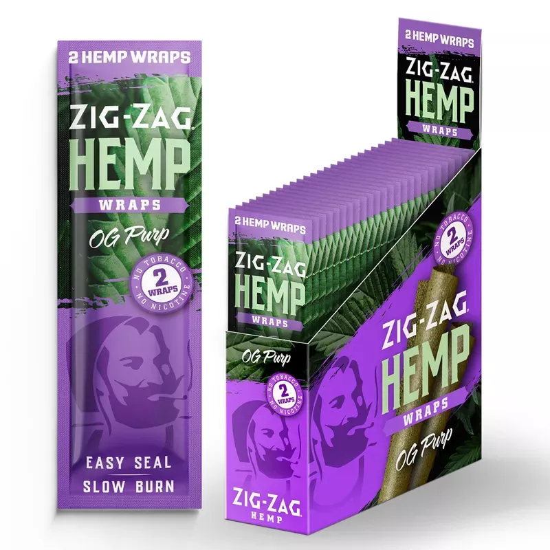 Zig Zag Hemp Wraps – OG Purp