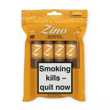 Zino – Nicaragua – Robusto – Fresh Pack of 4 Cigars