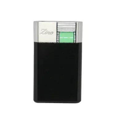 Zino – ZS – Single Jet Flame Lighter- Black & Mint