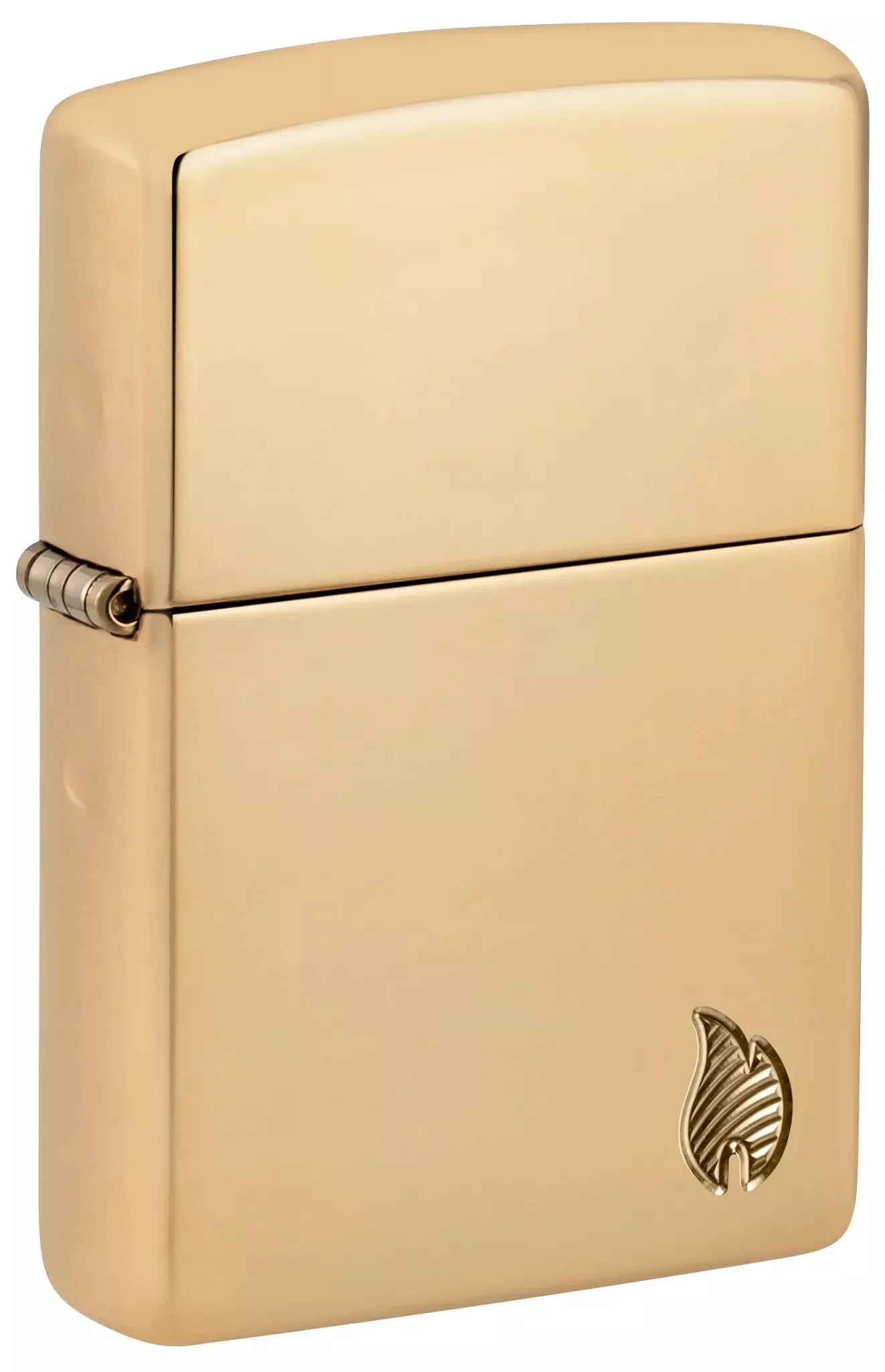 Zippo Armor High Polish Brass Flame Design