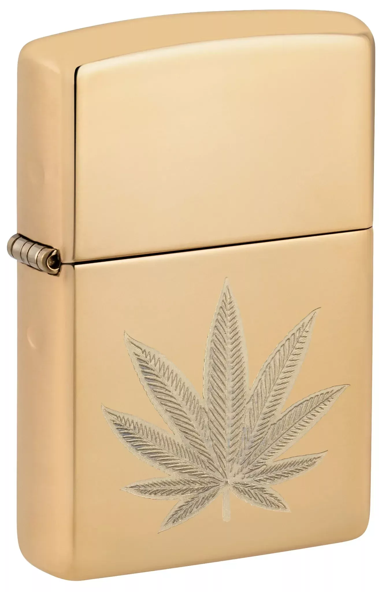 Zippo Cannabis Leaf Design