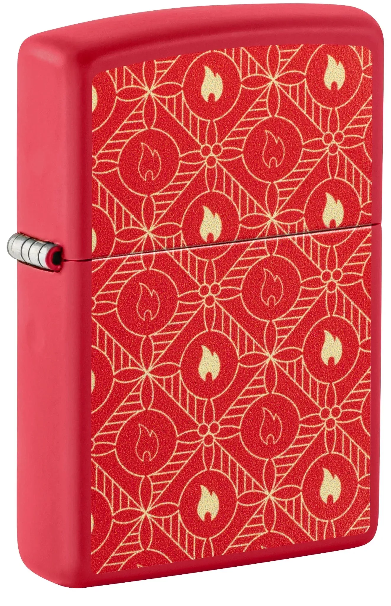 Zippo Festive Flame Design
