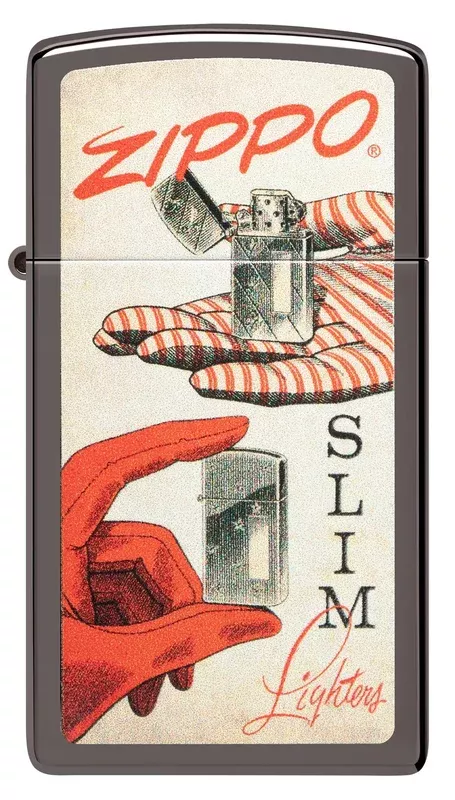 Zippo Lighter – 1950’s “Zippo Slim Lighters”