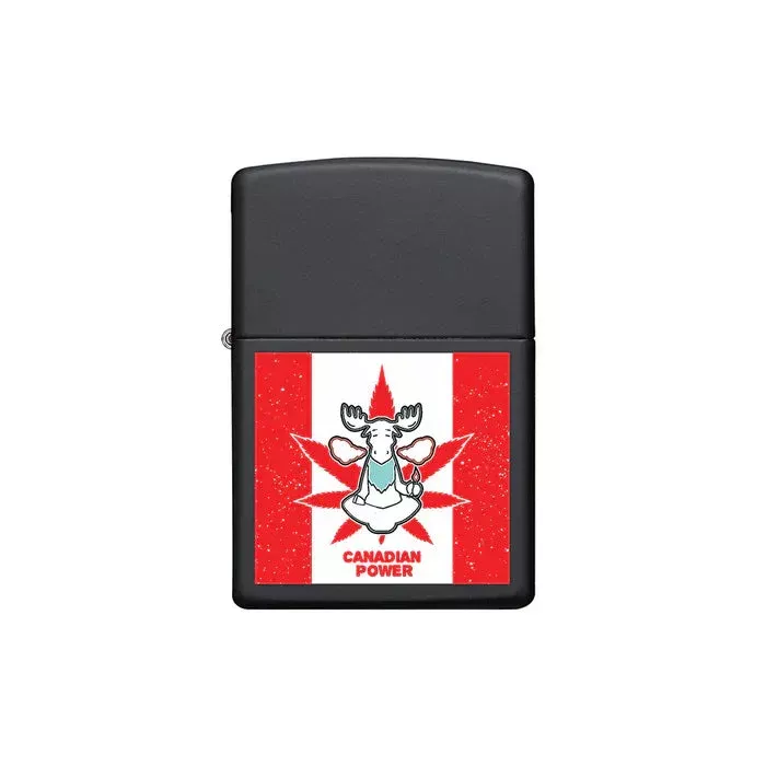 Zippo Lighter – Canadian Leaf Power