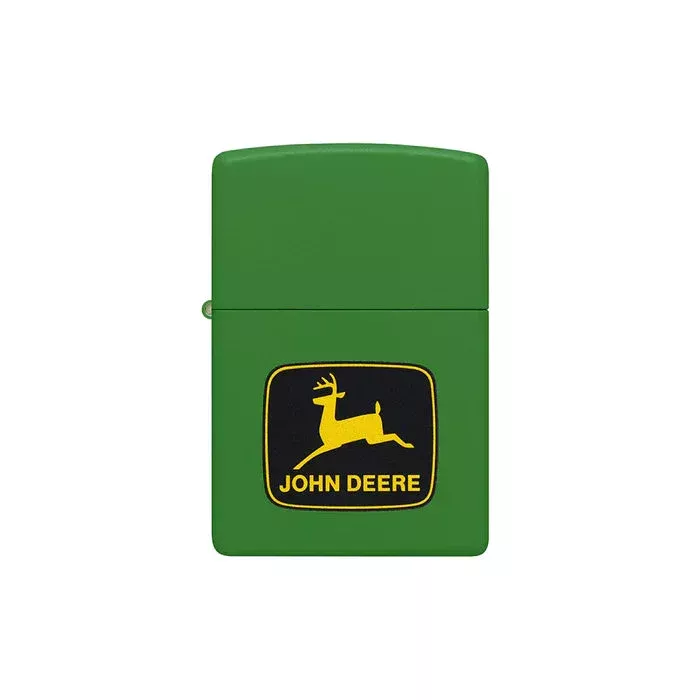Zippo Lighter – John Deere Classic Logo Design