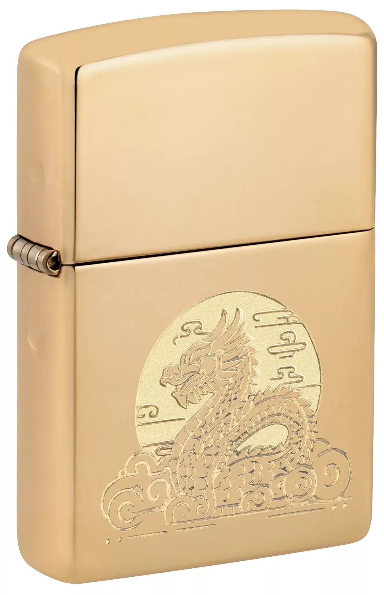 Zippo Moon Dragon Design