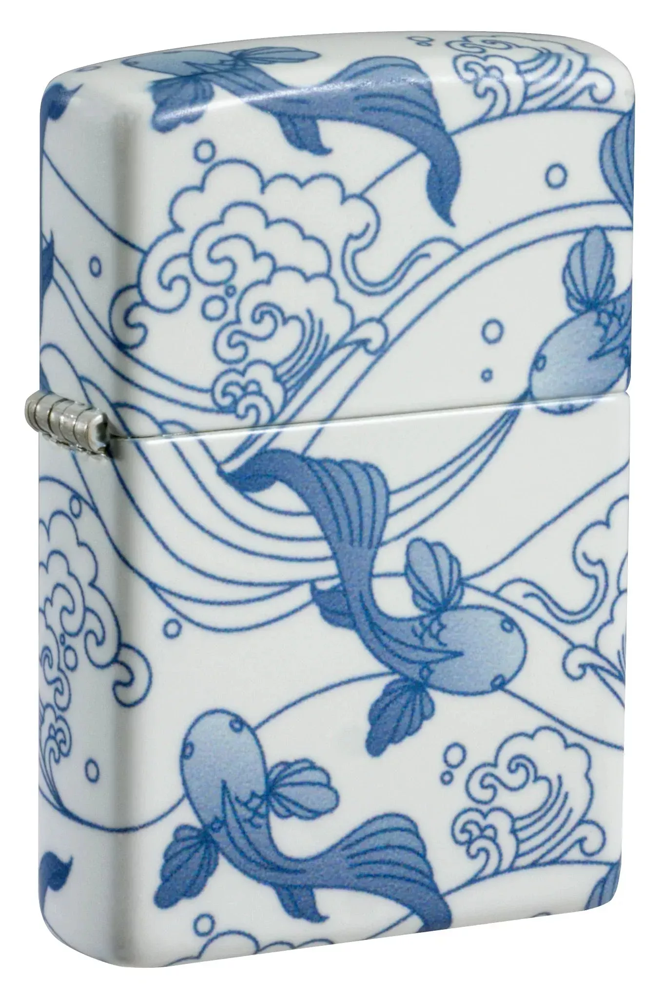 Zippo Porcelain Koi Design