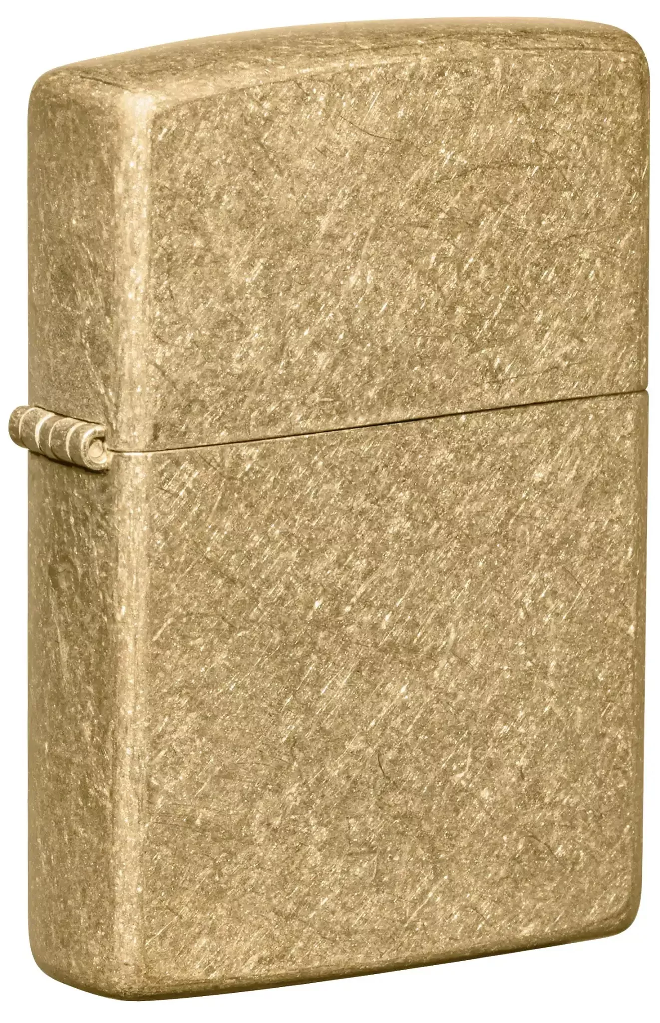 Zippo Tumbled Brass