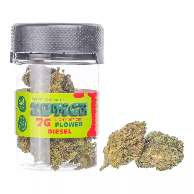 Zotica Delta 8 Sour Diesel Flower – 7g